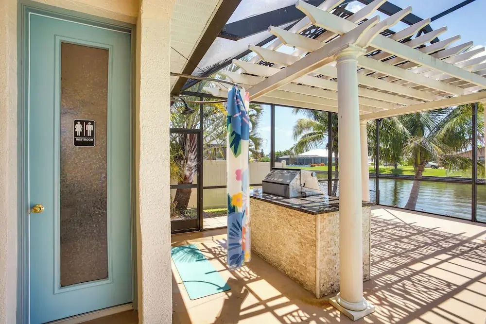 Dock & Outdoor Oasis: Waterfront Cape Coral Home