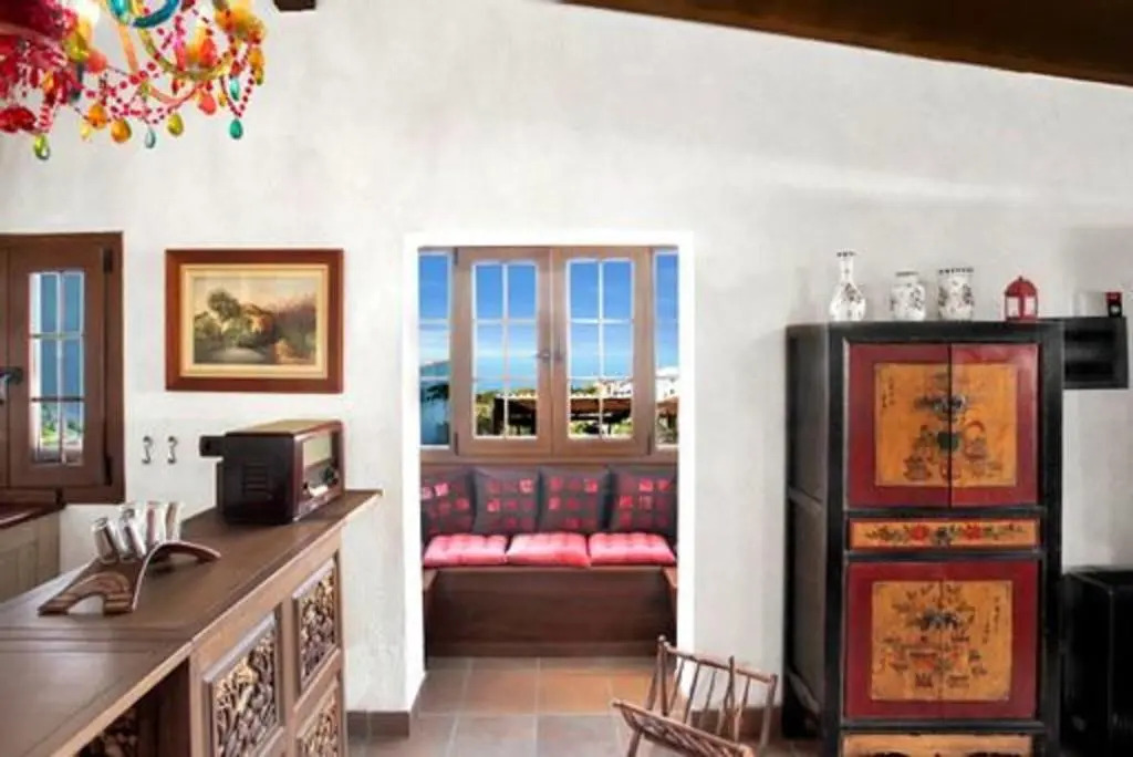 3 bedrooms villa with sea view enclosed garden and wifi at Los Realejos 3 km away from the beach