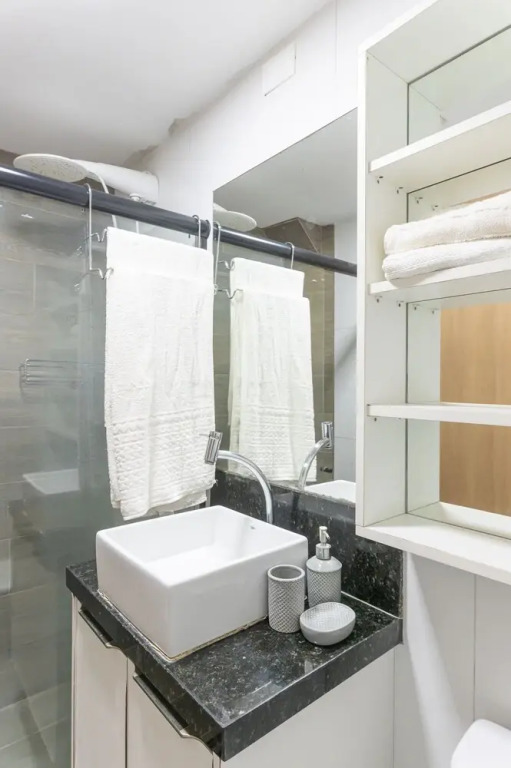 Flat beira mar-Com Churrasq-SH133