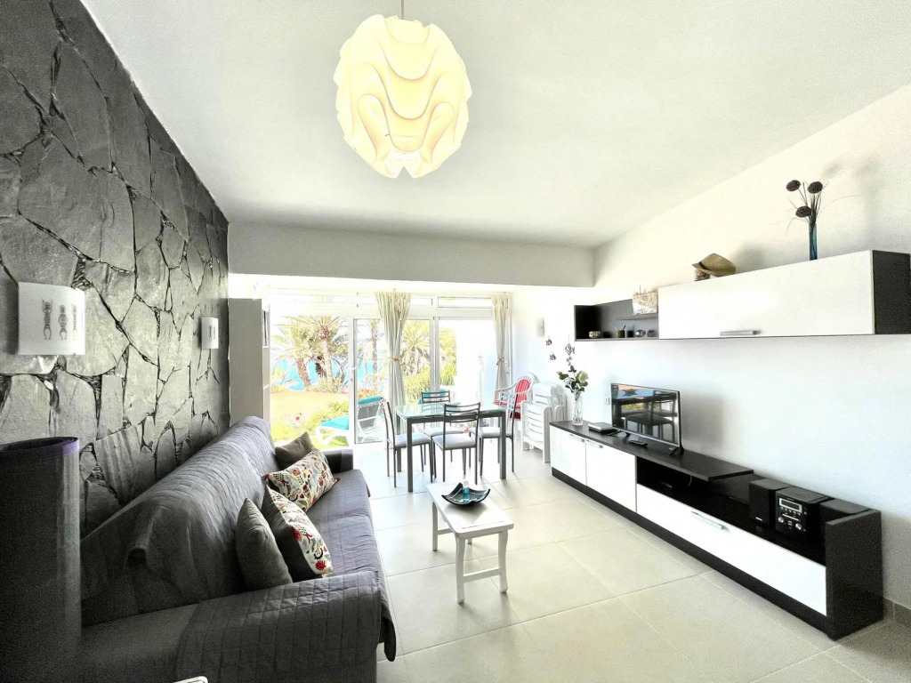 Nice sea view apartment with Wifi, AC, San Agustin