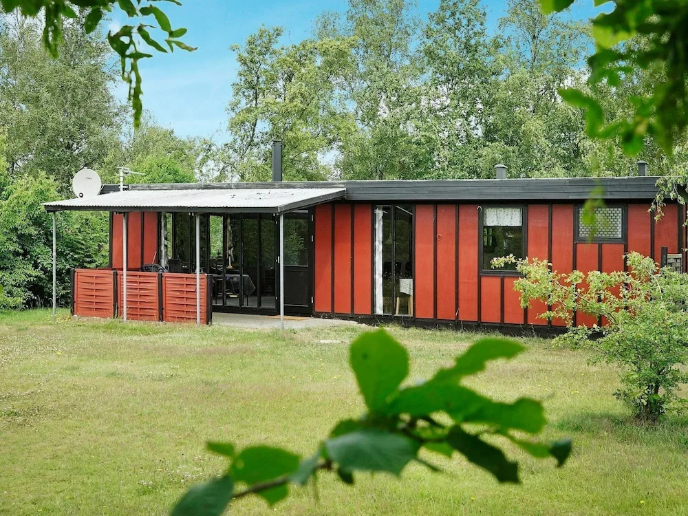 Modern Holiday Home in Bornholm With Roofed Terrace