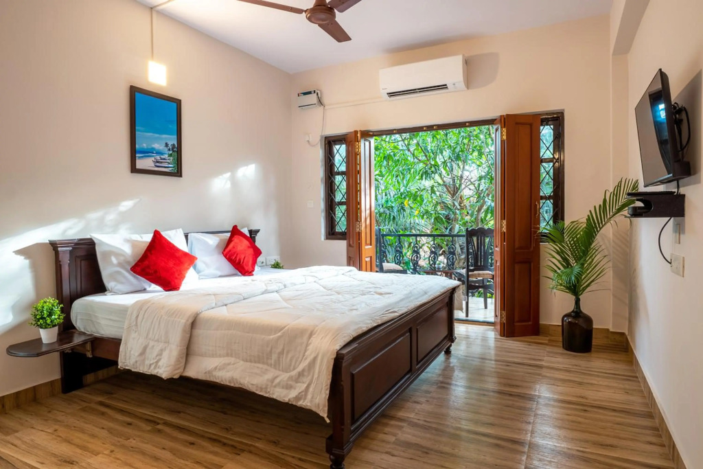 Villa Barbosa, 2 BHK Villa & Luxury Rooms near Colva, Sernabatim, Benaulim Beach