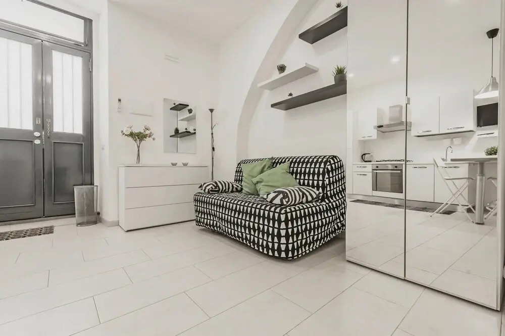 Black and White Apartment