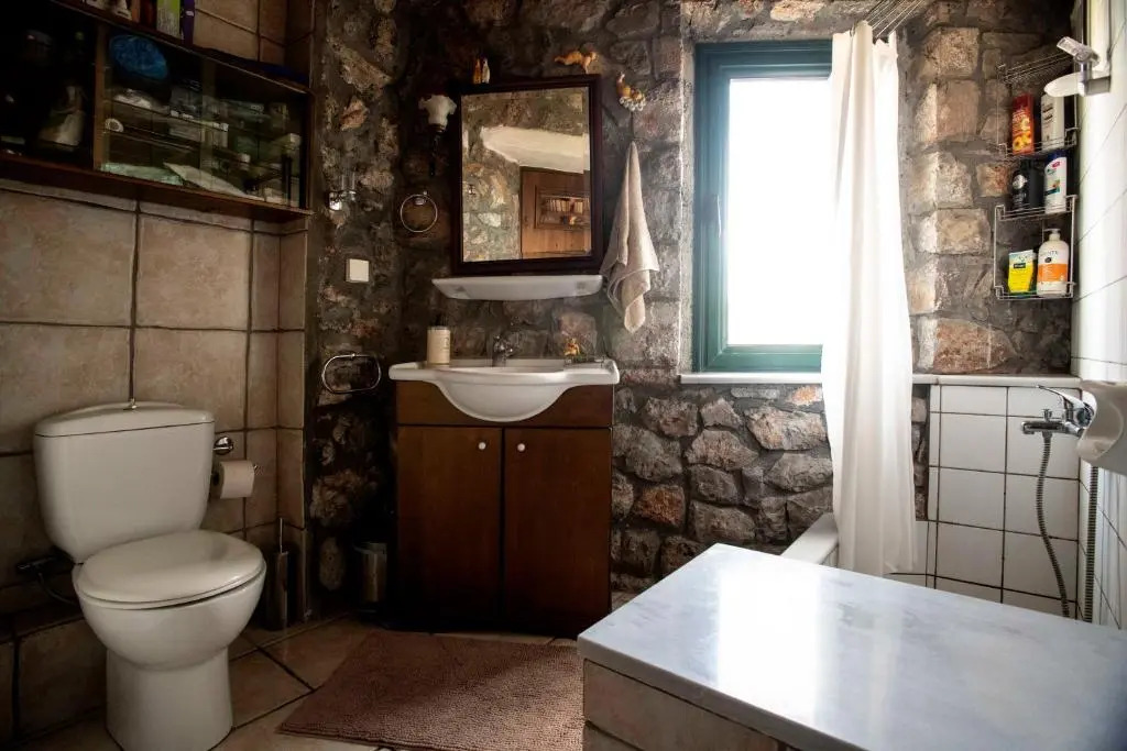 Stone house with panoramic view