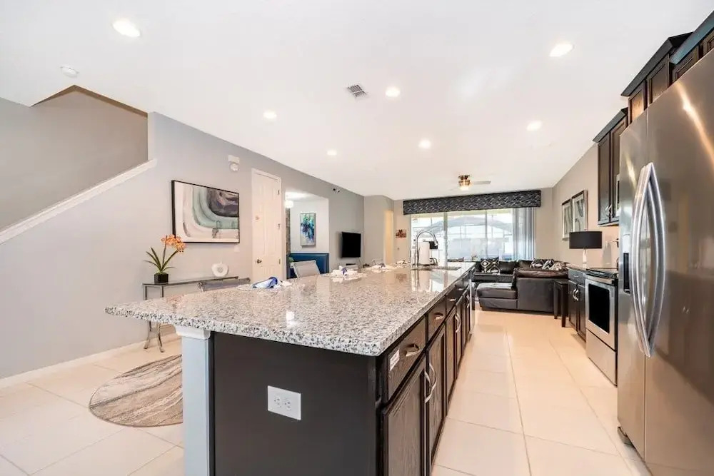 New! Modern Townhome Near Disney! Splash Pool, Resort W/waterpark-8206sa 3 Bedroom Townhouse