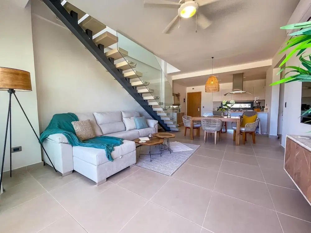 Super Chic and new Penthouse Steps From the Beach