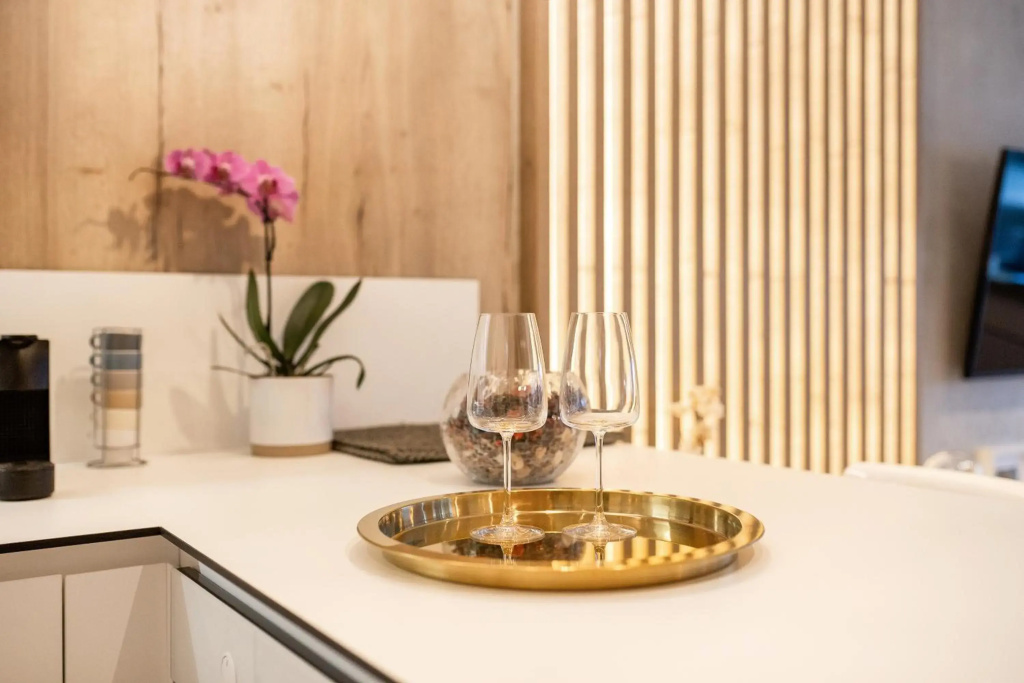 Stylish Luxury Apartment LEO, free garage, concierge, self-check-in, Wi-Fi