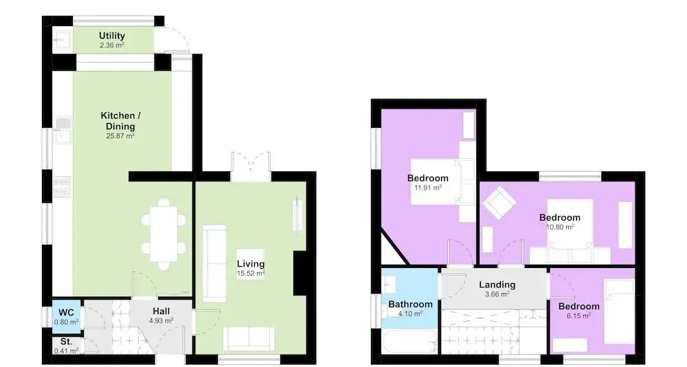 Hassocks Hideaway With Parking Garden