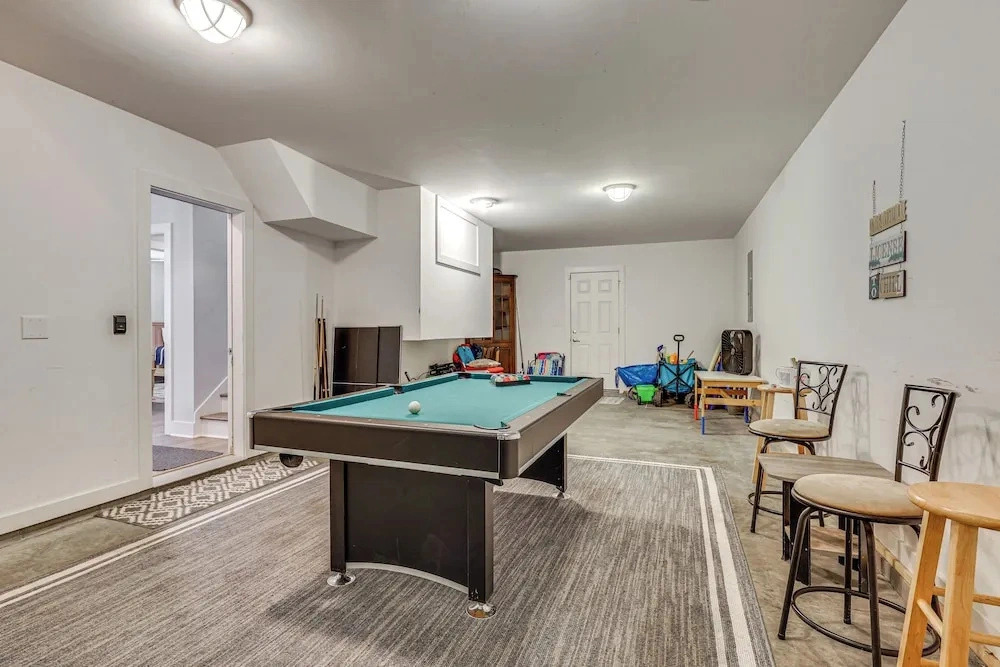 Deck & Games! Pet-friendly Oak Island Home
