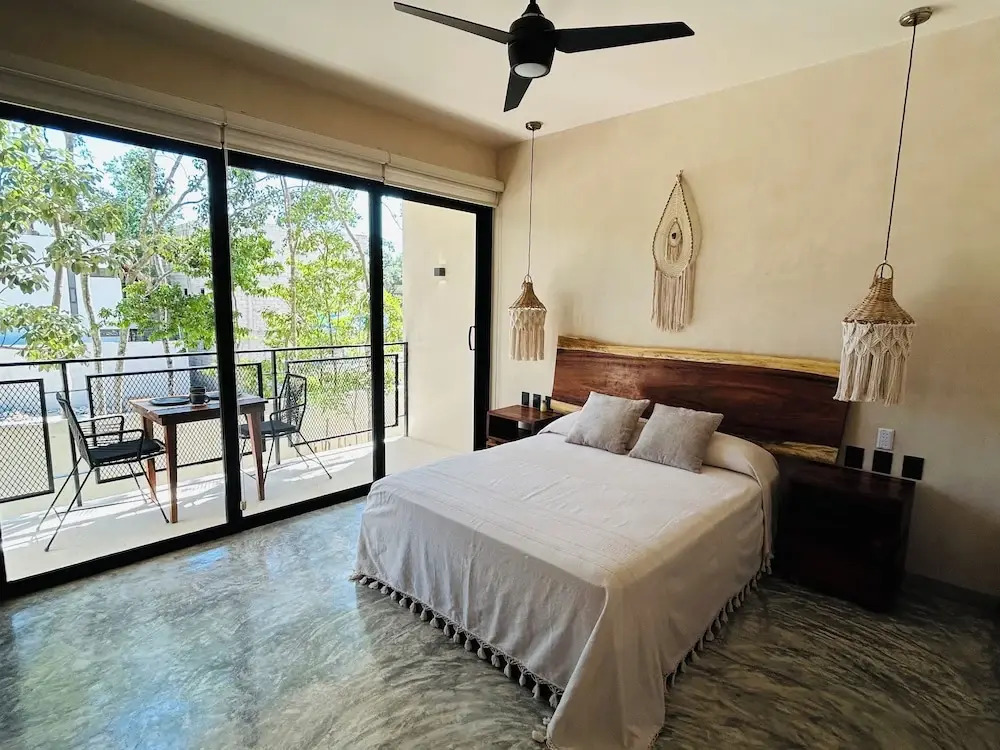 Pool with Private Balcony  Studio S13