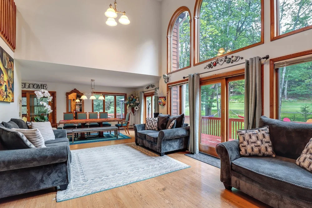 4 Mi to Slopes! Split Rock Resort Home w/ Fire Pit