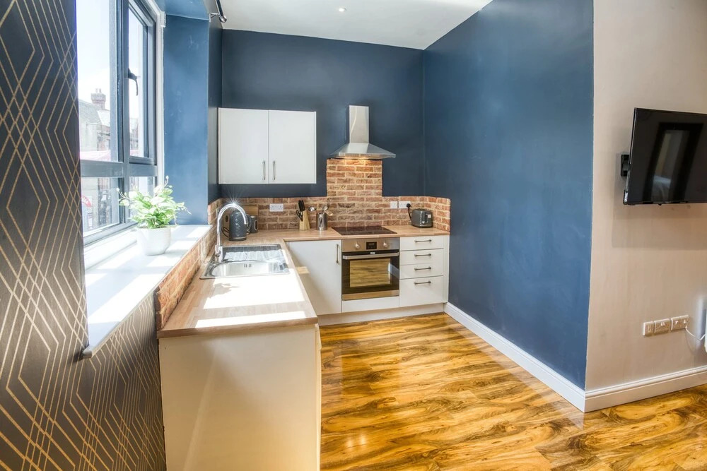Classic 1 Bedroom King Size bed en Suite Shower Free Toiletries and Wifi in Central Lincoln