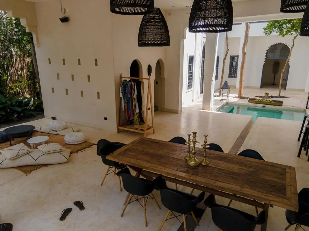 Moroccan vacation home for 16 guests
