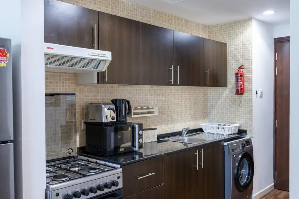 Calm Studio Apartment Right by the Golf Courses in Sports City