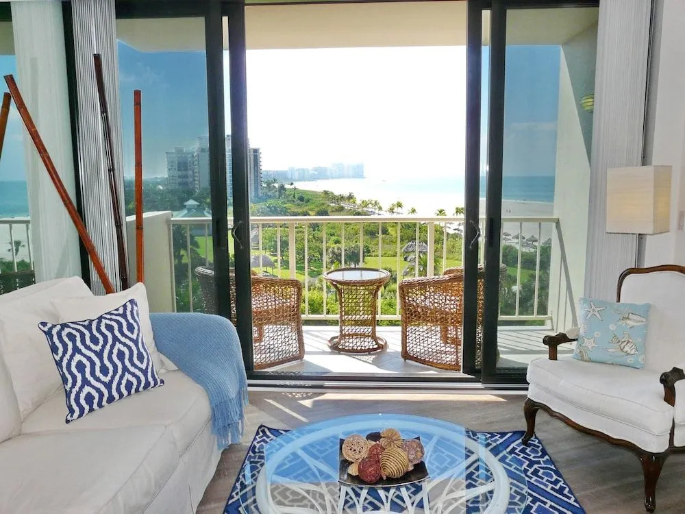 Beachfront Condo With Views of Beach and Spacious Pool