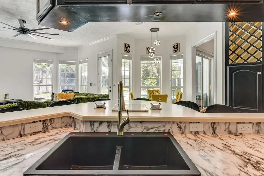 2 Mi to Beach: Luxe PCB Escape w/ Outdoor Space!
