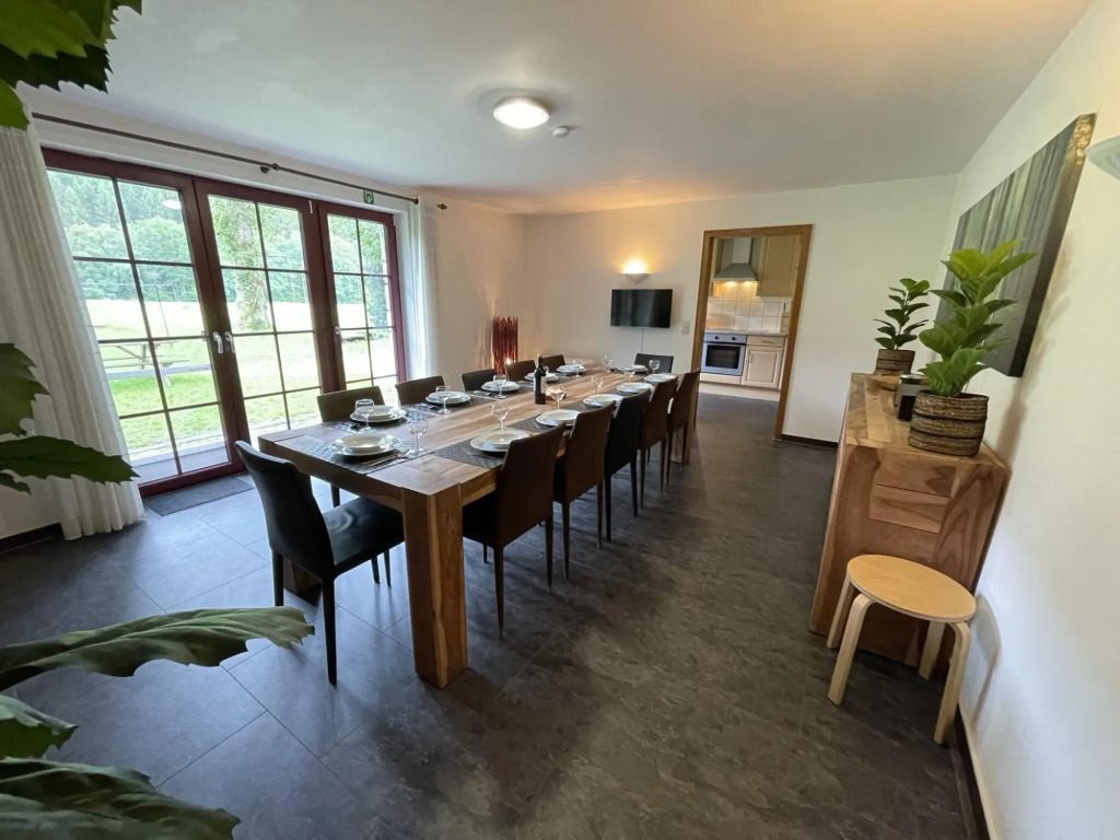 Villa with garden by the river and a view in Sankt Vith