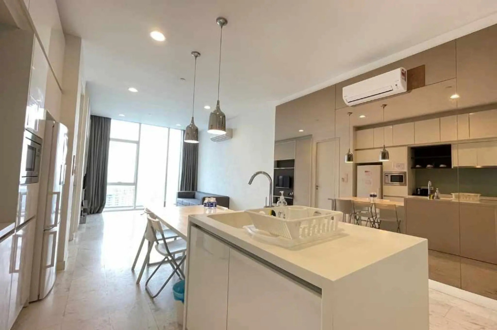 #1A Lovely 1 Bedroom Bath Tub Apartment SKY POOL