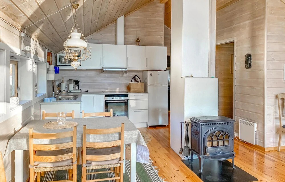 Beach Front Home In Lyngdal With House Sea View
