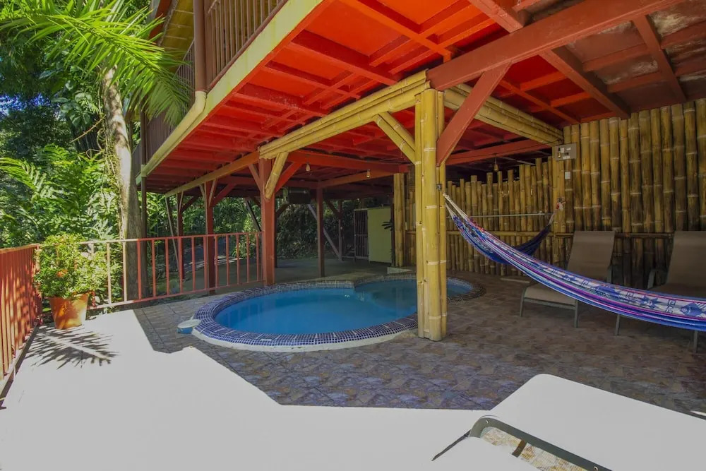 Bali Inspired Casa Cascada w Jungle Views Wi-fi Private Pool ac