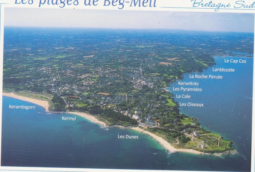 Apartment With One Bedroom In Fouesnant With Wonderful Sea View 50 M From The Beach