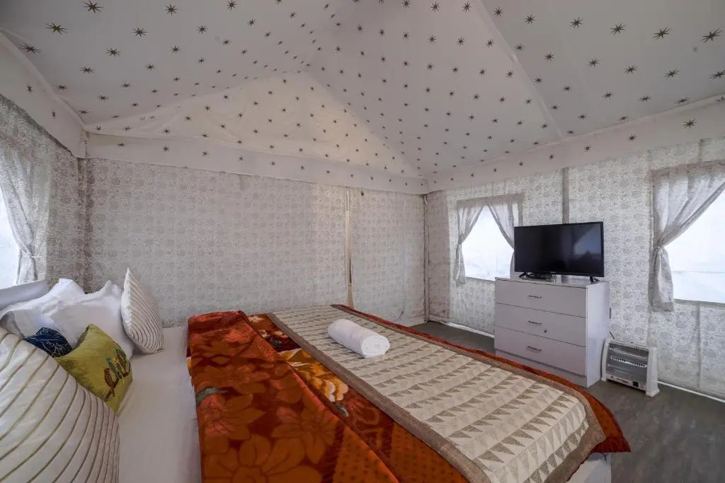 Dawn N Dusk Glamping tents with quintessential valley view