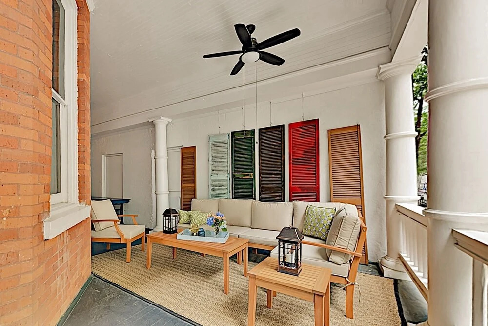 The Simon: Historic W/ Wraparound Porch 4 Bedroom Home