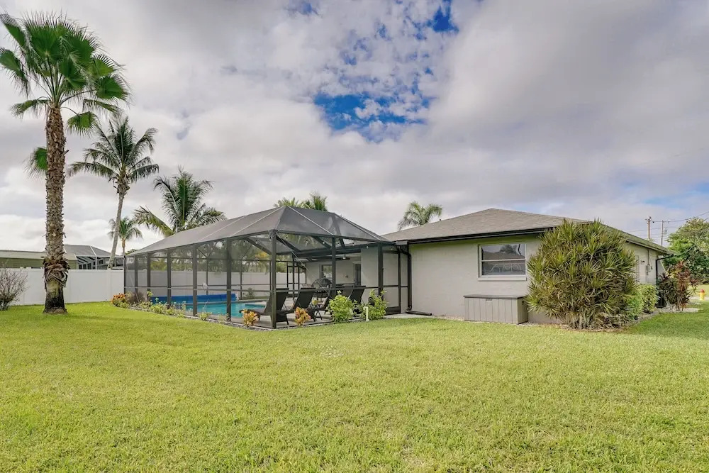 Screened Lanai & Pool: Remodeled Cape Coral Home!