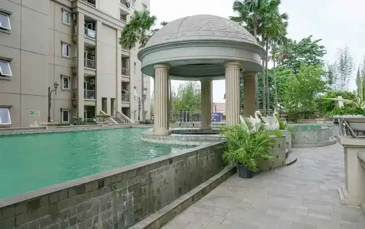 Fully Furnished with Comfortable 2BR Grand Palace Kemayoran Apartment