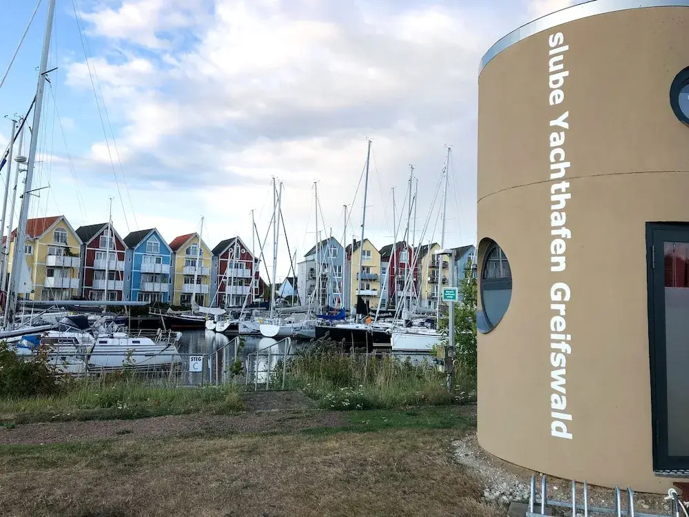 slube am Yachthafen Greifswald