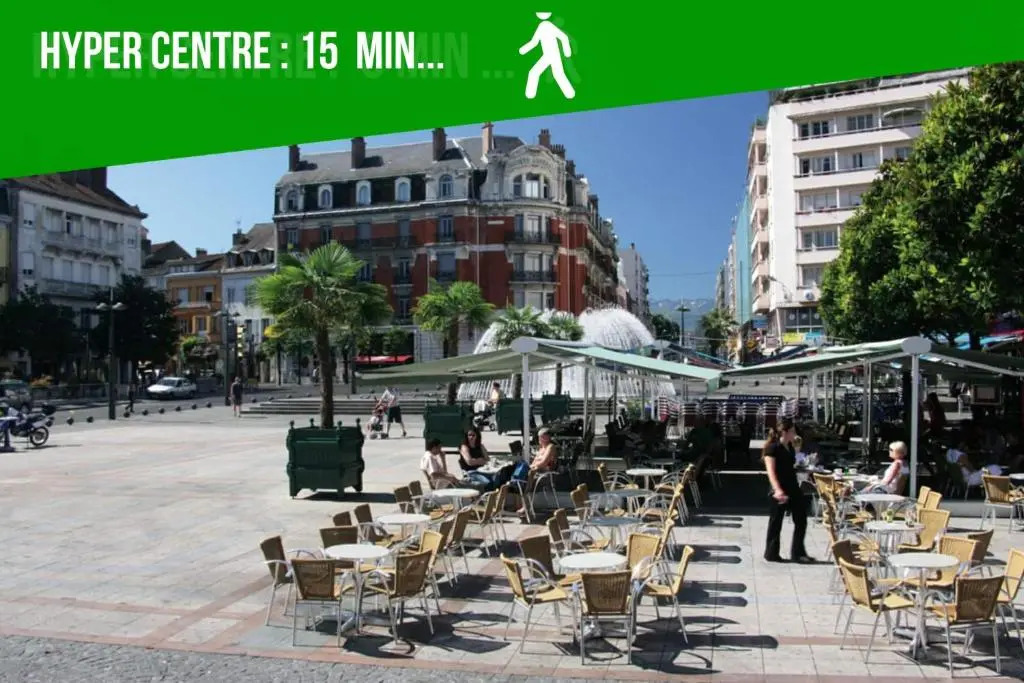 Le Debussy - studio - WIFI FIBRE- centre ville- parking