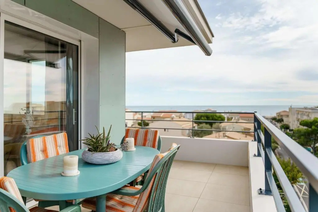 SB 402 - Exceptionnel T3 climatisé, vue Mer NARBONNE-PLAGE
