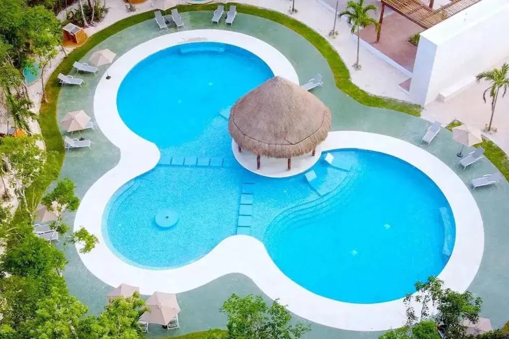 Hermoso condominio con alberca en Puerto Morelos