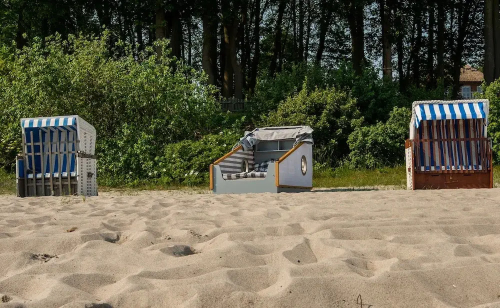 Schlafstrandkorb. Nr. 2