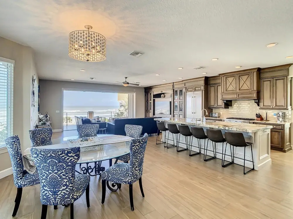 Hip Nautic Luxury Beachfront Beach Home With Pool - Car Free Beach - 4071h