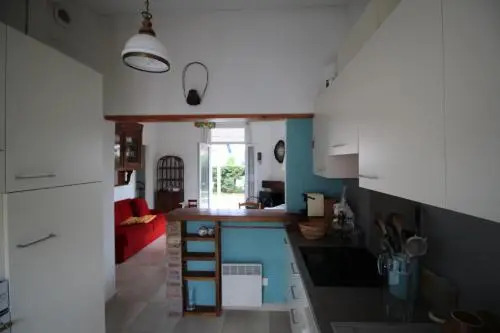 Maison 6 pers jardin clôturé à 300m de la plage