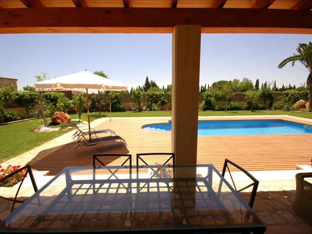 Modern villa surrounded by pine forests and mountains with private pool