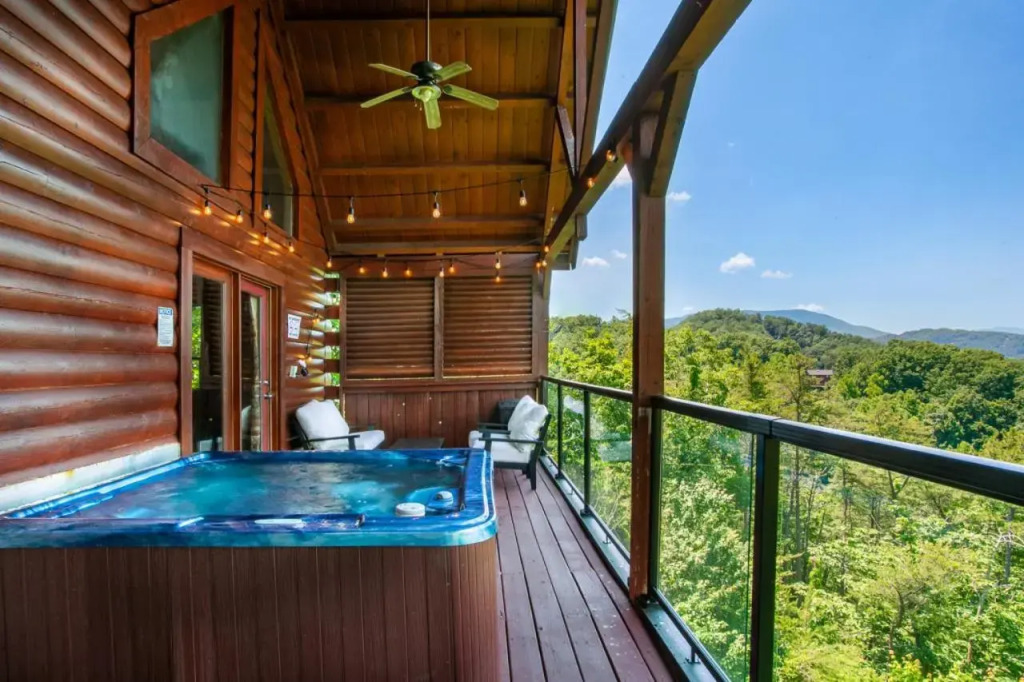 Smokies Sunset MTN Views Hot Tub Games MORE