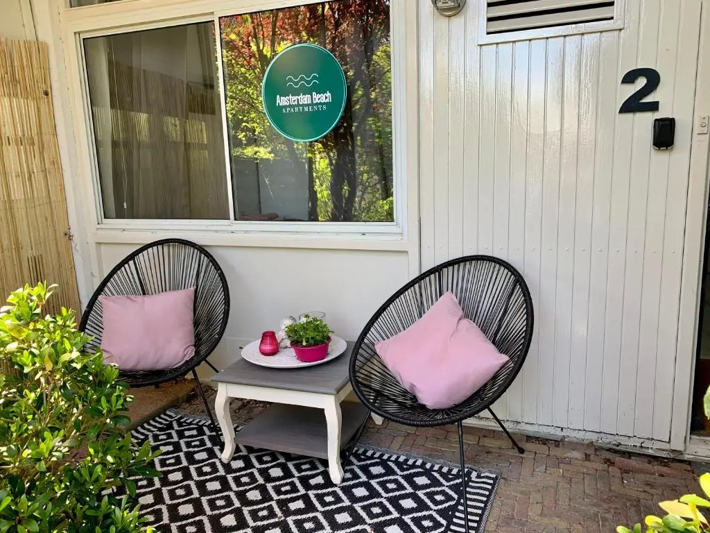 Amsterdam Beach Apartment 2, Private Garden