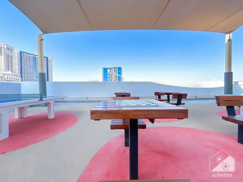 Cozy 1BR With Balcony & Views in Azizi Fawad