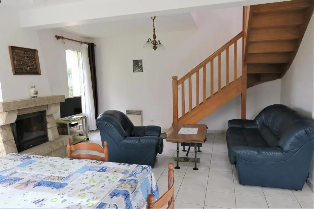 Maison avec jardin à 400m de la plage à Landrellec en PLEUMEUR-BODOU Ref 250