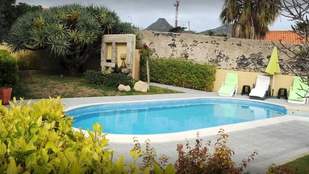 Studio in Vila Baleira, With Wonderful sea View, Shared Pool and Furnished Balcony - 400 m From the Beach