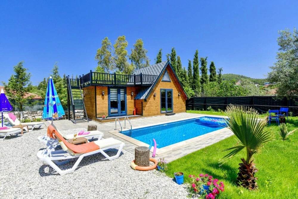 Tiny House With Private Pool Close to Lycian Way