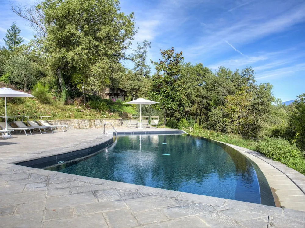 Scenic Farmhouse in Poppi With Swimming Pool