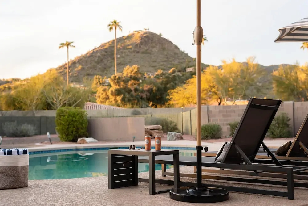 Desert Oasis w/ Pool, Table Tennis, & Fire Pit Caspian by Avantstay