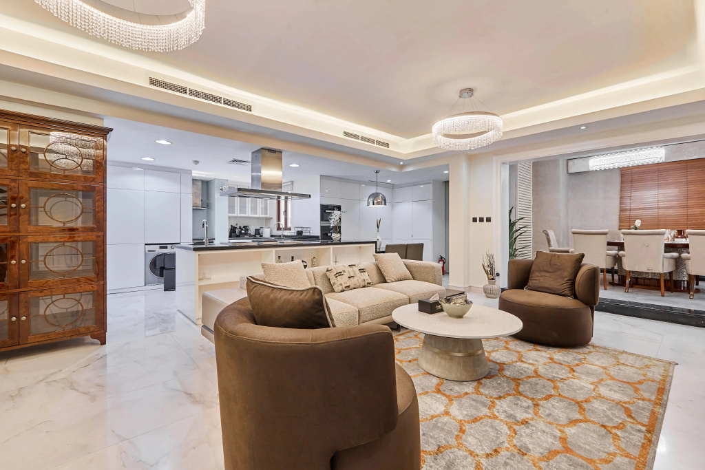 Апартаменты bnbme | Al Badia Hillside 3 | 3BR + Maid Room