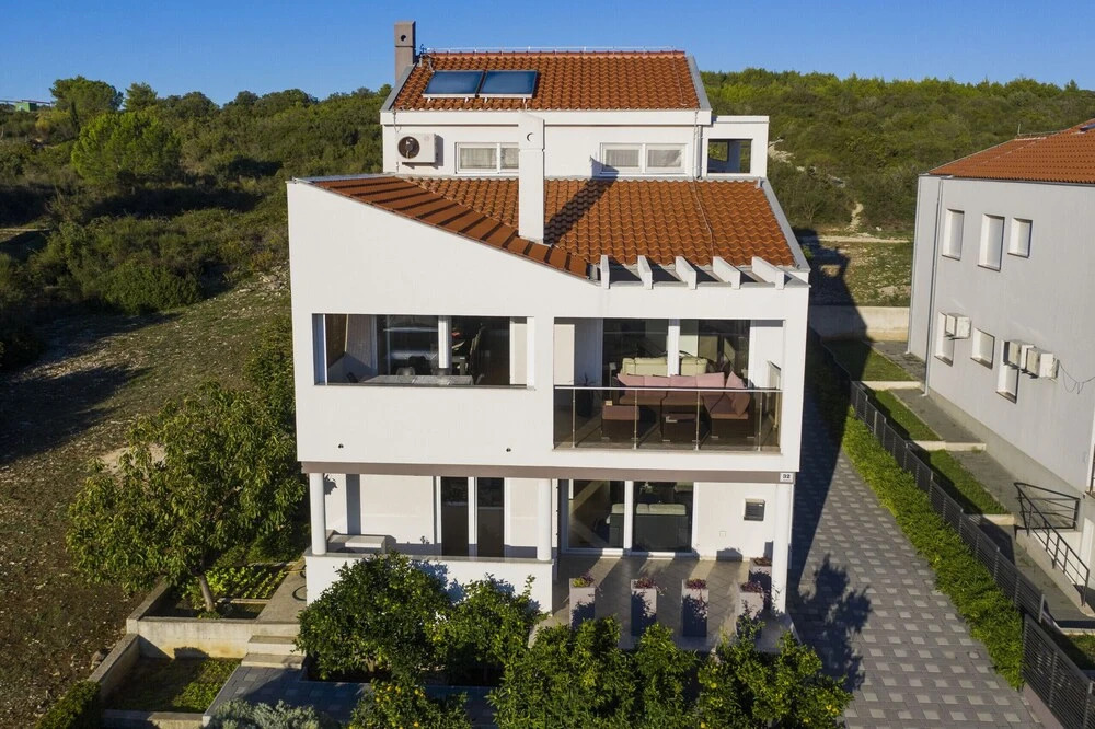 Villa Limona Close to Zadar Center sea View Private Pool Garden Near Beach
