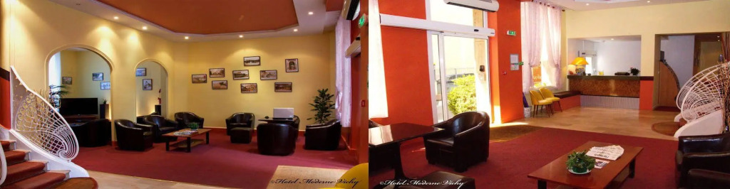 Hotel Moderne Vichy Soirée étape