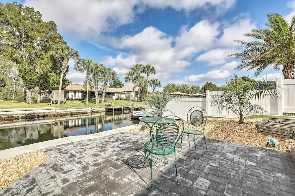 Canal-front Home w/ Boat Dock in Crystal River