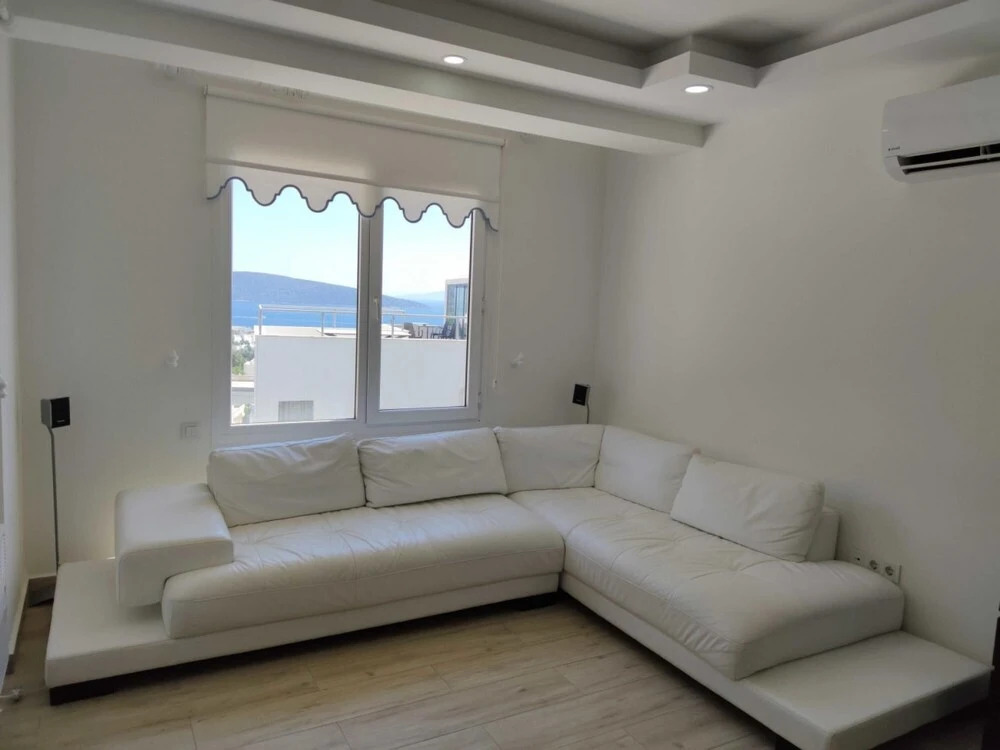 Flat 600 m to Beach with Sea View in Bodrum